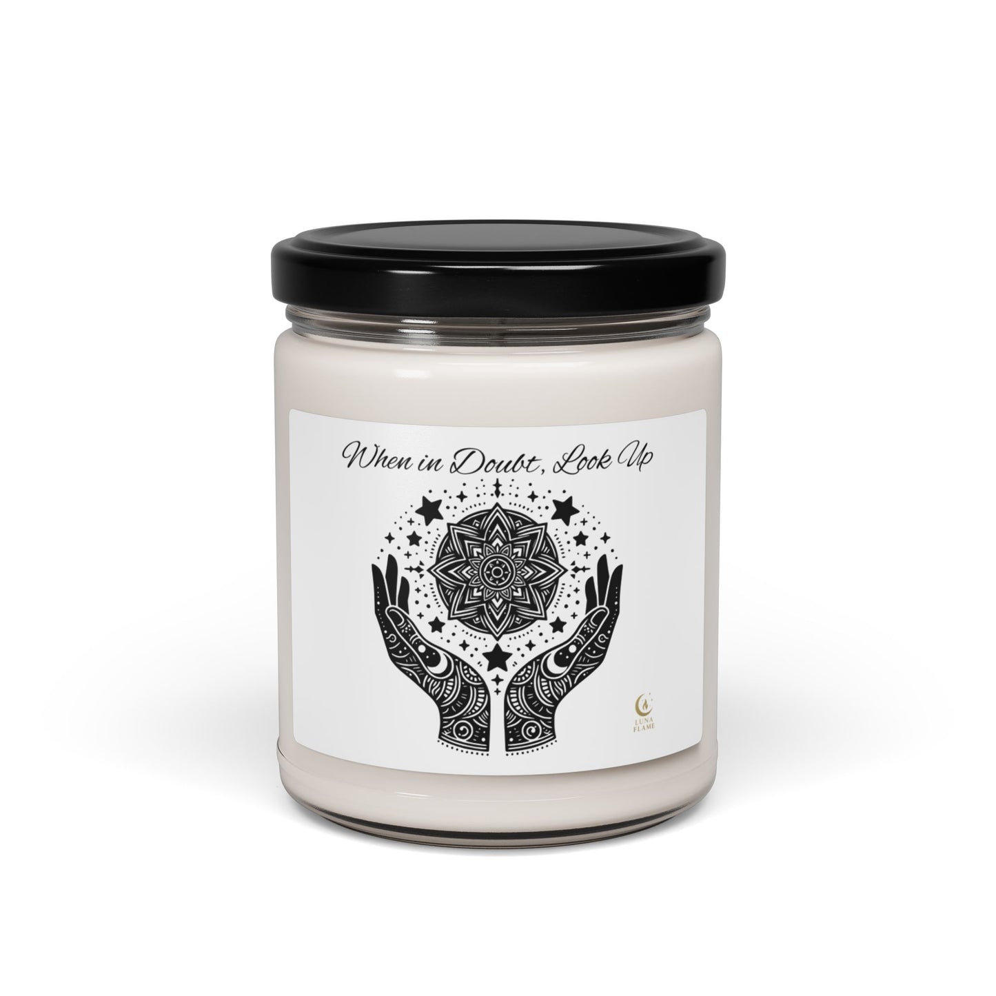 Meditative Scented Soy Candle, Relaxation Decor, Mindful Gift, Aromatherapy, Self-Care, Home Fragrance
