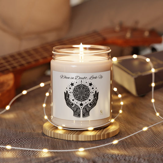 Meditative Scented Soy Candle, Relaxation Decor, Mindful Gift, Aromatherapy, Self-Care, Home Fragrance