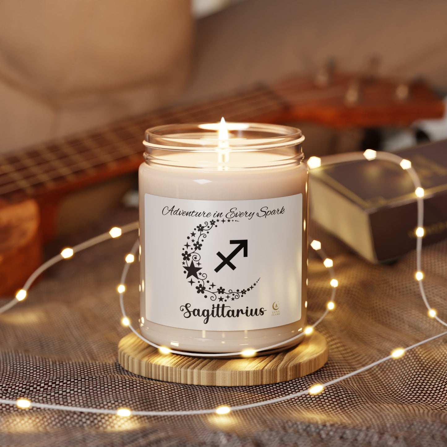 Sagittarius Adventure Scented Candle, Zodiac Candle, Soy Candle Gift, Astrology Decor