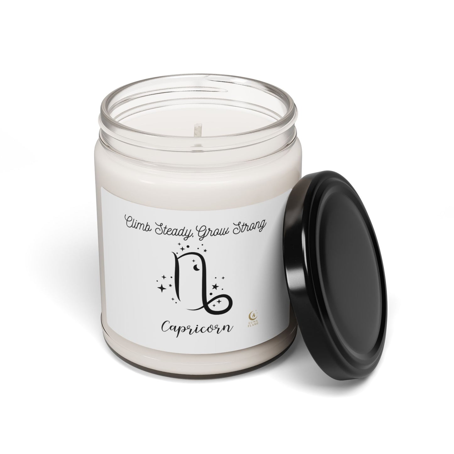 Capricorn Eco-Friendly Zodiac Candle, Hand-Poured, Astrology Gift