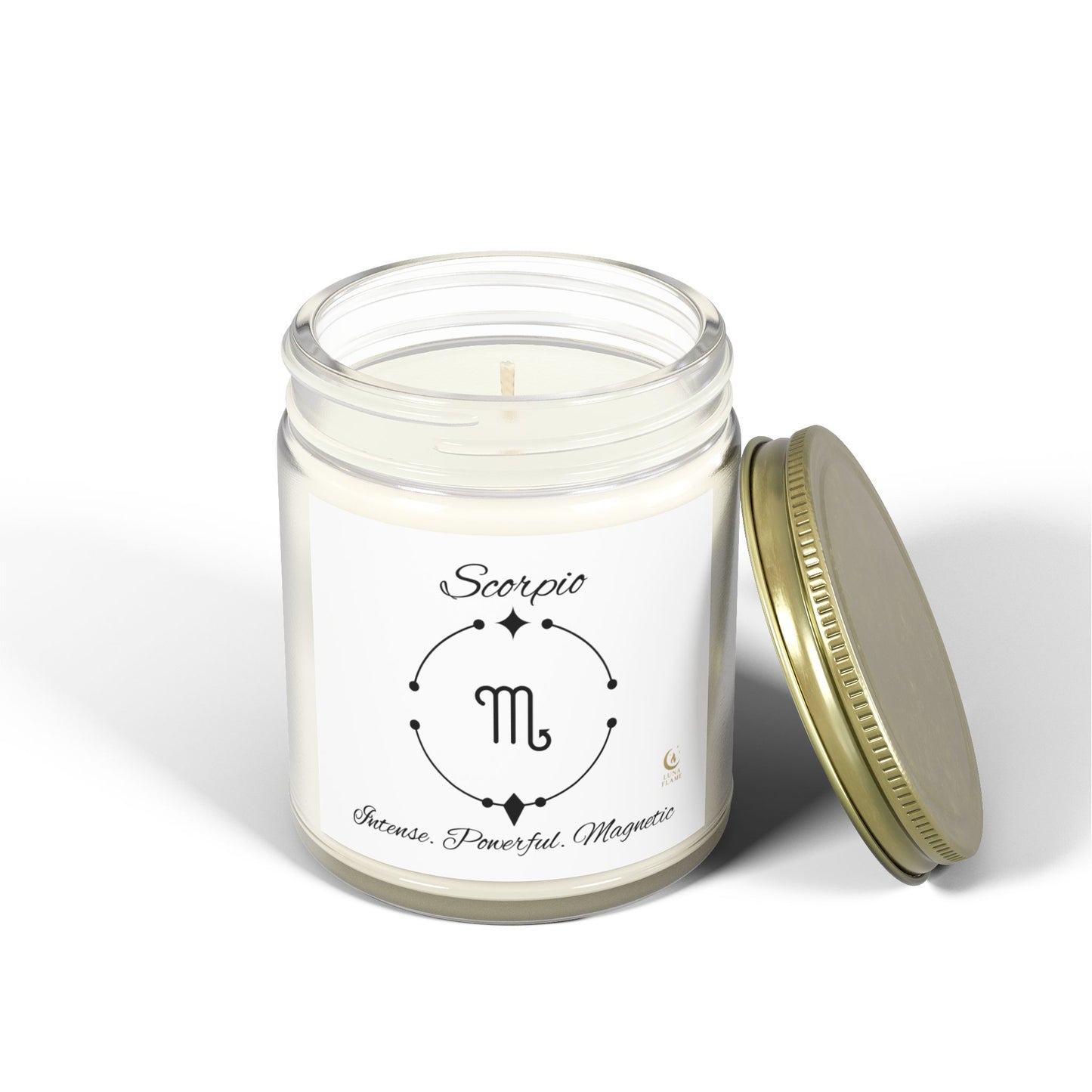 Scorpio Scented Candle, Zodiac Sign Candles, Relaxing Aroma for Home Decor